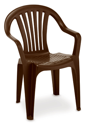 823460  Chair BRN Low Back