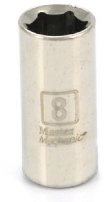 MM 1/4DR 8MM 6PT Socket