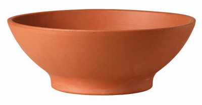 CLAY POT, BOWL LOW 12"