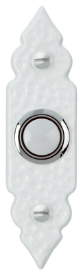 White Lighted Chime Button