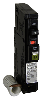 QO15A Arc Fault Breaker