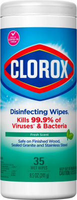 35pk Clorox Fresh Wipe
