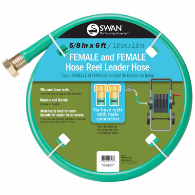 806CC   Leader Hose 5/8x6HD Fem