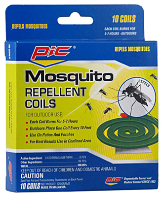 10PK Mosquito Rep Coil