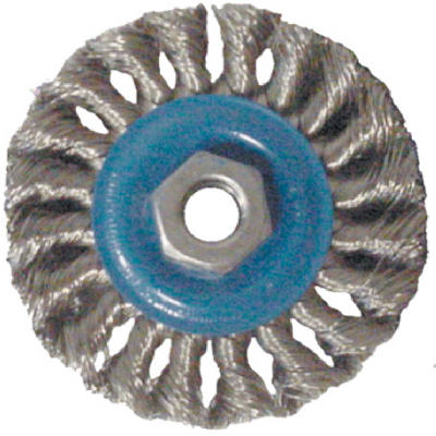 4" Twist Wire Wheel