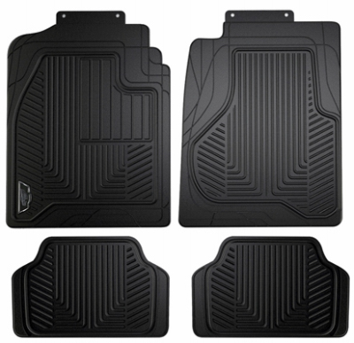 4PC BLK HD FLR Mat