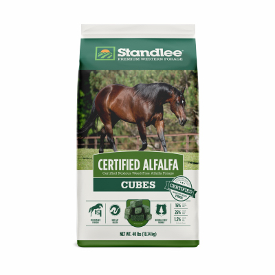 40LB Cert Alfalfa Cubes