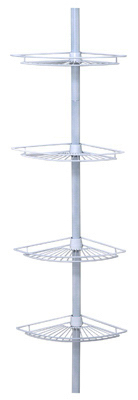 WHT 4Shelf Corner Caddy