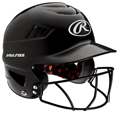 BLK Bat Helmet/Mask