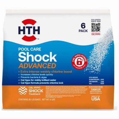 HTH Super Shock, (6) 1 lb. bags