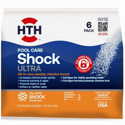 HTH Ult. Shock, (6) 1 lb. bags