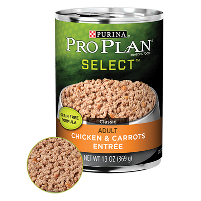 13Oz ProPlan Grain Free Chicken & Carrots Dog