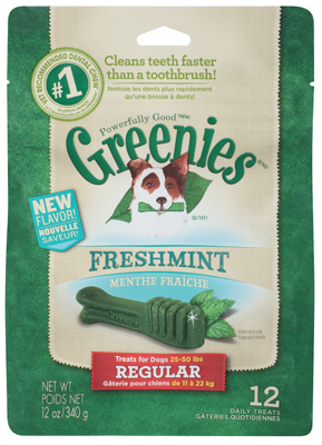 Green12OZ Min Dog Treat