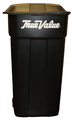 TV 45GAL BLK Trash Can