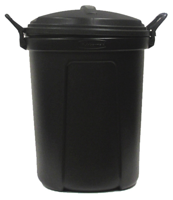 26GAL BLK Trash Can