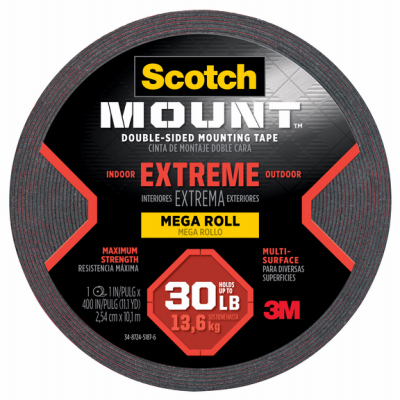 1"x33' 3m Extreme Mounting Tape