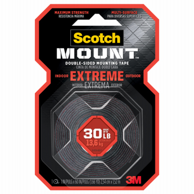 1"x5' 3m Extreme Mounting Tape