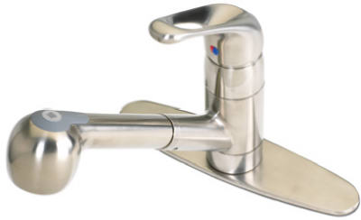 BP Nickel Pullout Kitchen Faucet