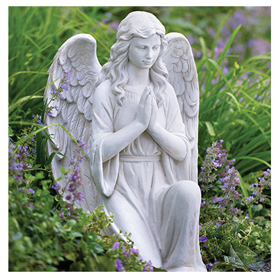 27" Kneel Angel Statue