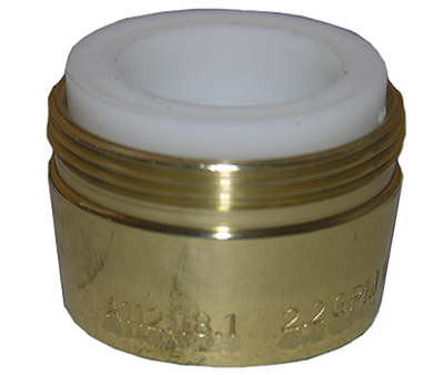 55/64 Dual PB Aerator
