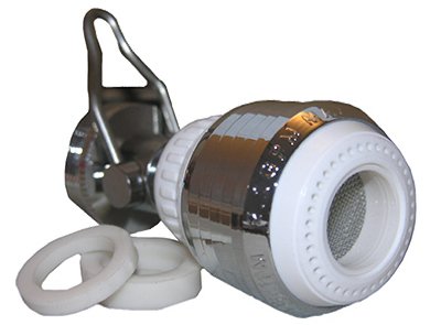 WHT/CHR Swiv Aerator
