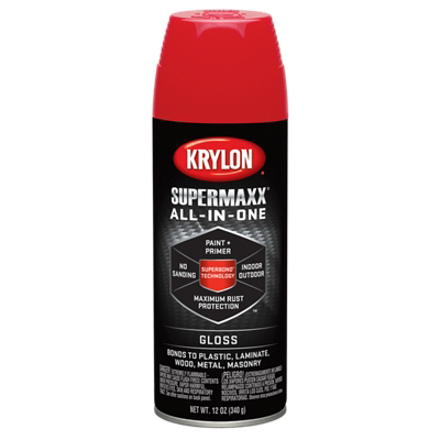 SPRAY 12OZ RED GLS Paint