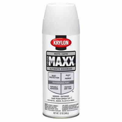 SPRAY 12OZ WHT Sat Paint