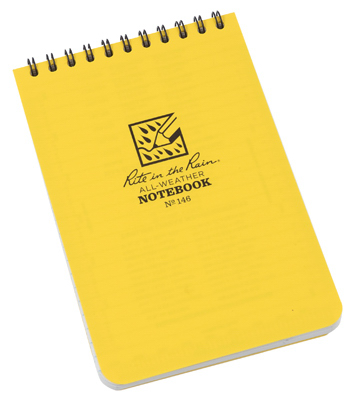 4x6 YEL Notebook
