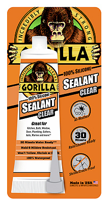 2.7OZ Gorilla Silicone Sealant