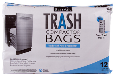 12PK Trash Compactor Bags