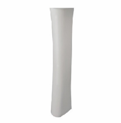 White Pedestal Lavatory/Hanger