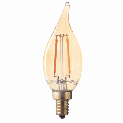 2.5W LED Vintage Candle Bulb