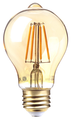 3W A19 LED Vintage Bulb