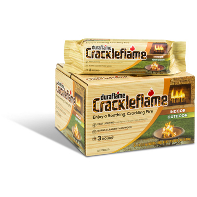 4PK 4.5LB Crackleflame Log