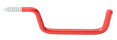 4" Red Vinyl Ladder Hook