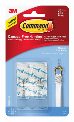 2pk 3m Clear MED Toggle Hook