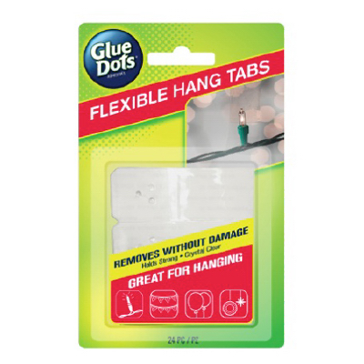 Glue 24PC Flex Hang Tab