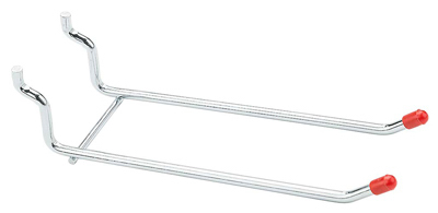 2PK 6" ZP DOUBLE HOOK