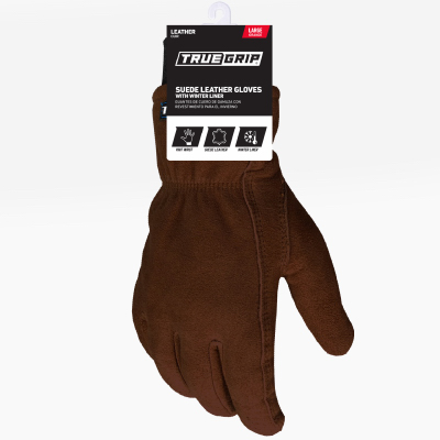 Large Winter Deerskin Gloves
