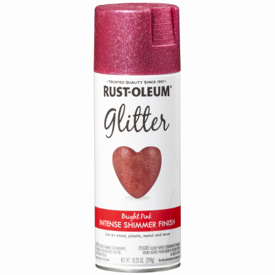 10.25OZ Pink Glitter Spray