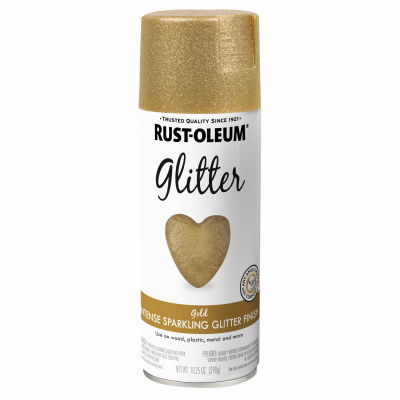 Rust-O 10OZ Gold Glitter Spray