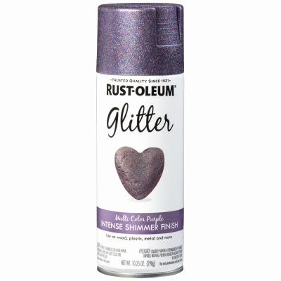 Rust-O 10OZ Purple Glitter Spray