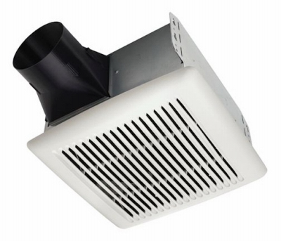 Broan InVent AE110 Bathroom Exhaust Fan, 9-1/4 in L, 10 in W, 0.3 A, 120 V,