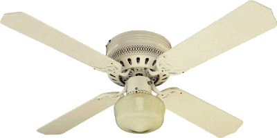 42" WHT Ceiling Fan
