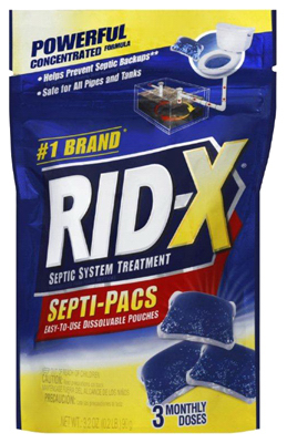 Rid-x 3CT 3.2OZ Septic Pacs