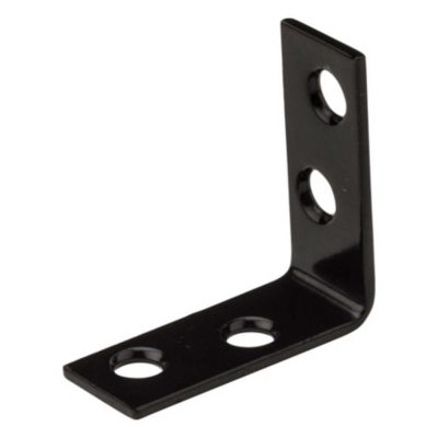 1-1/2x1-5/8 Corn Brace Blk