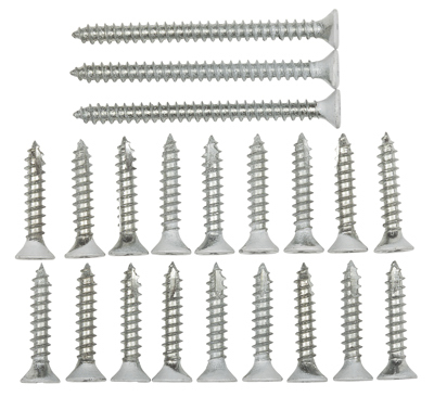 100ct 12x1 metal screw