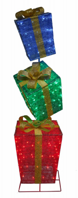 HW 72" LED 3 Stack Gift Box