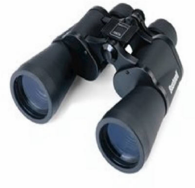 Bushnell 133450C Falcon Porro Prism Binocular with Clamshell, Black