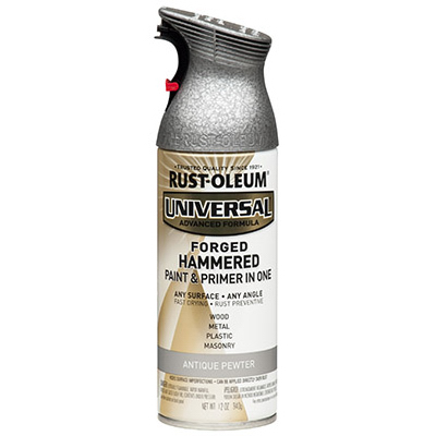 12OZ Pewter Flat Hammered Paint